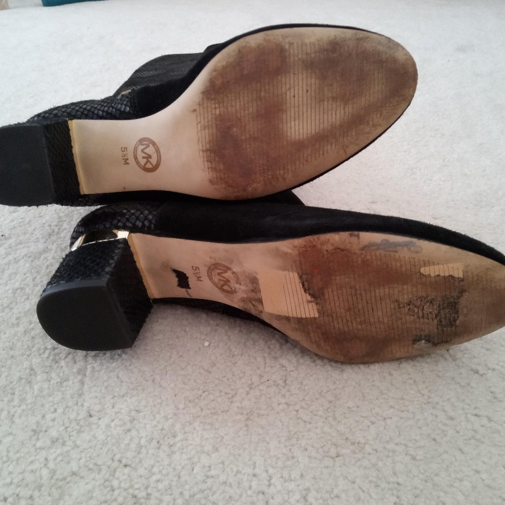 MICHAEL KORS Over-the-Knee Suede Boots - Alaysia size 5.5- medium heel - Picture 6 of 6